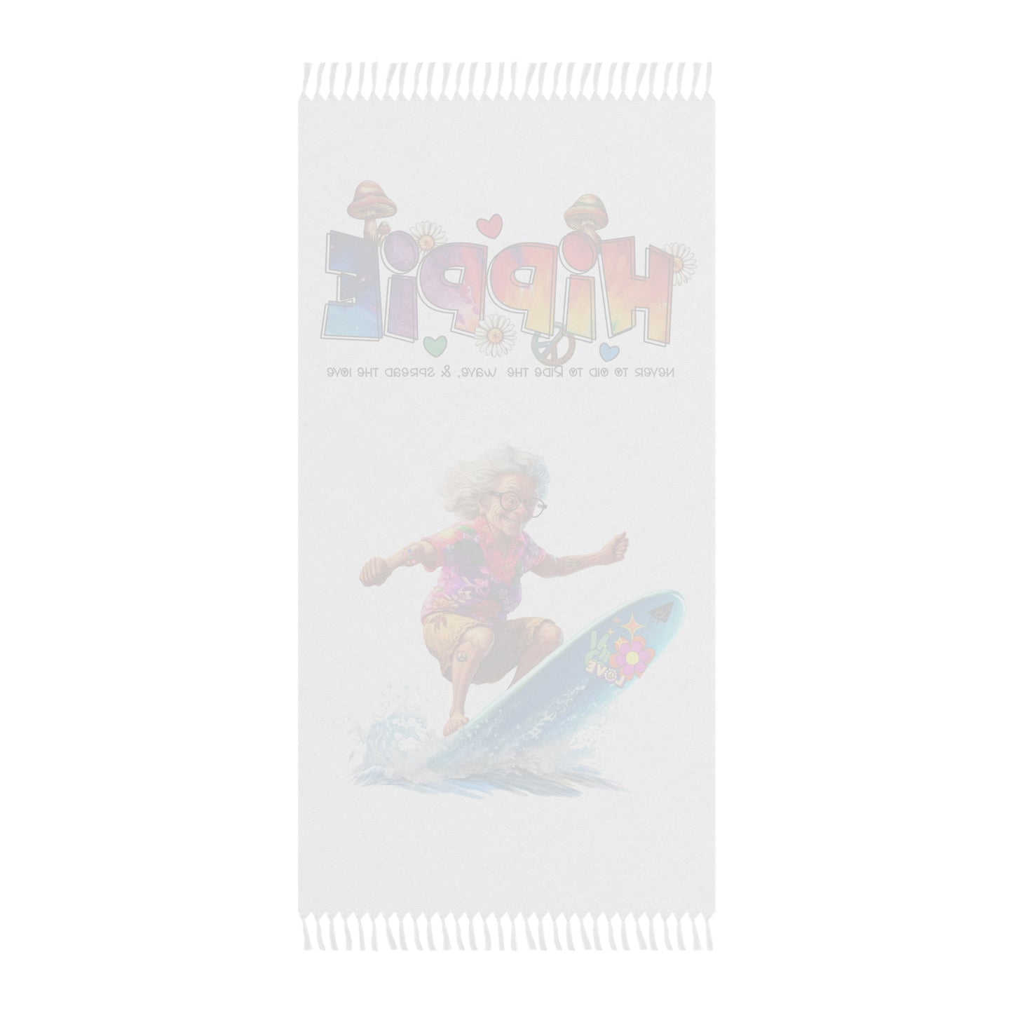 Hippie Boho Beach Towel - Perfect for Summer, Surfing, Festivals, Pool Days, Gifts for Beach Lovers, Colorful Beach Decor