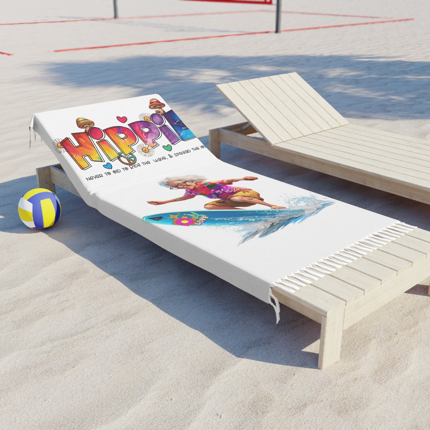Hippie Boho Beach Towel - Perfect for Summer, Surfing, Festivals, Pool Days, Gifts for Beach Lovers, Colorful Beach Decor